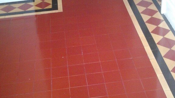 Victorian Floor After Cleaning and Sealing
