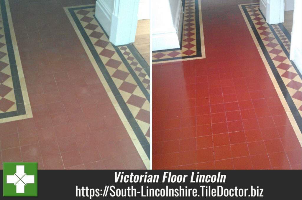 Victorian Floor Tile Restoration in Lincoln