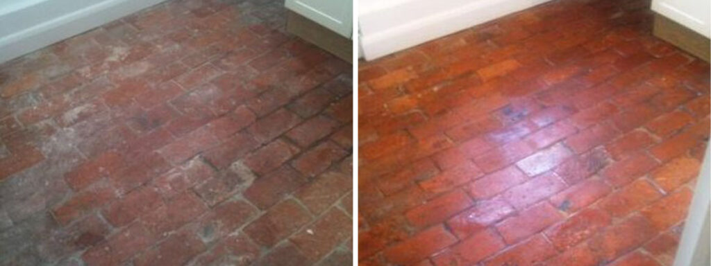 Brick Paviours Before After