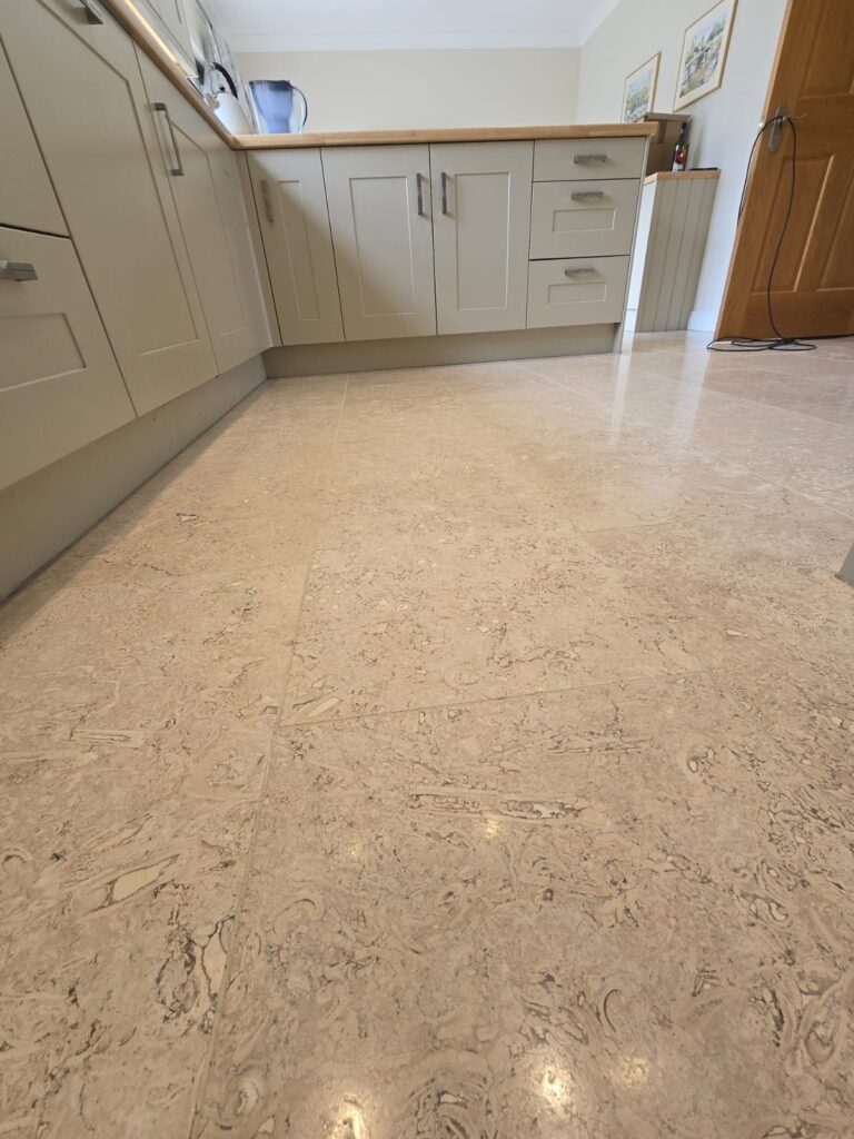 Limestone Floor After Renovation Grantham