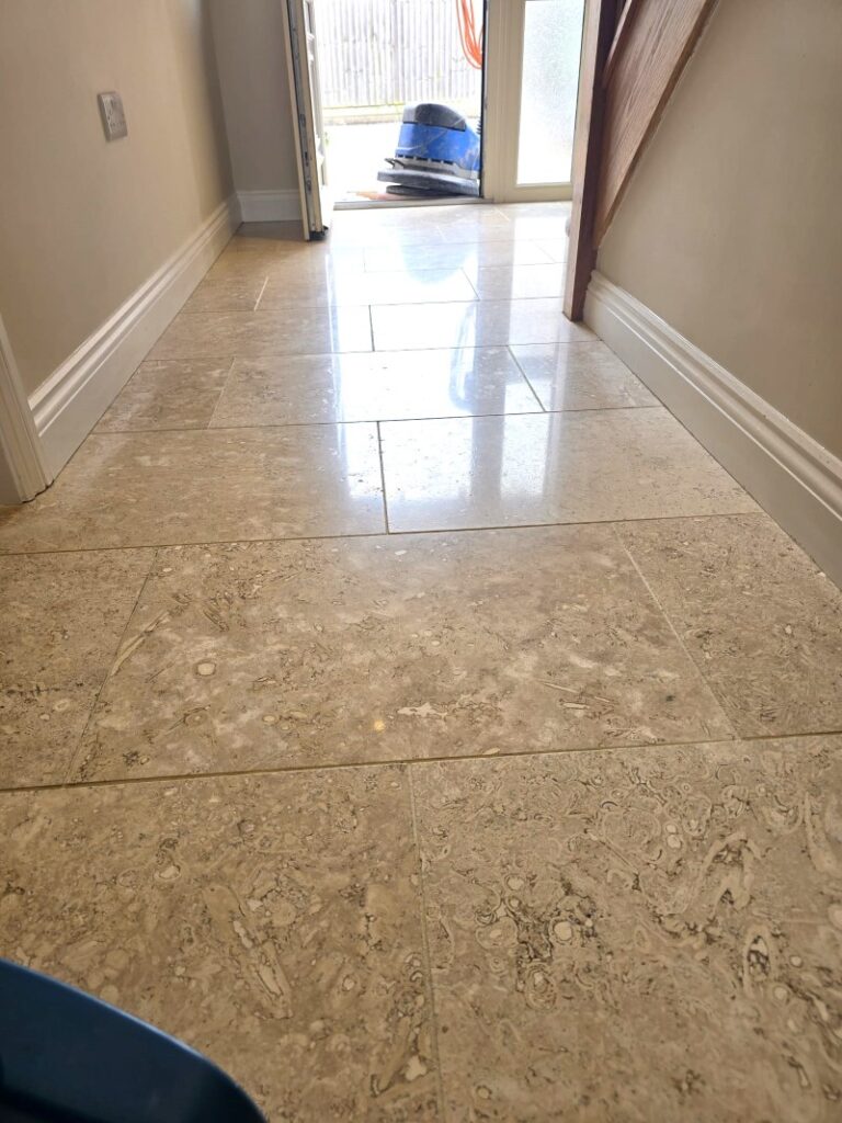 Limestone Floor After Renovation Grantham