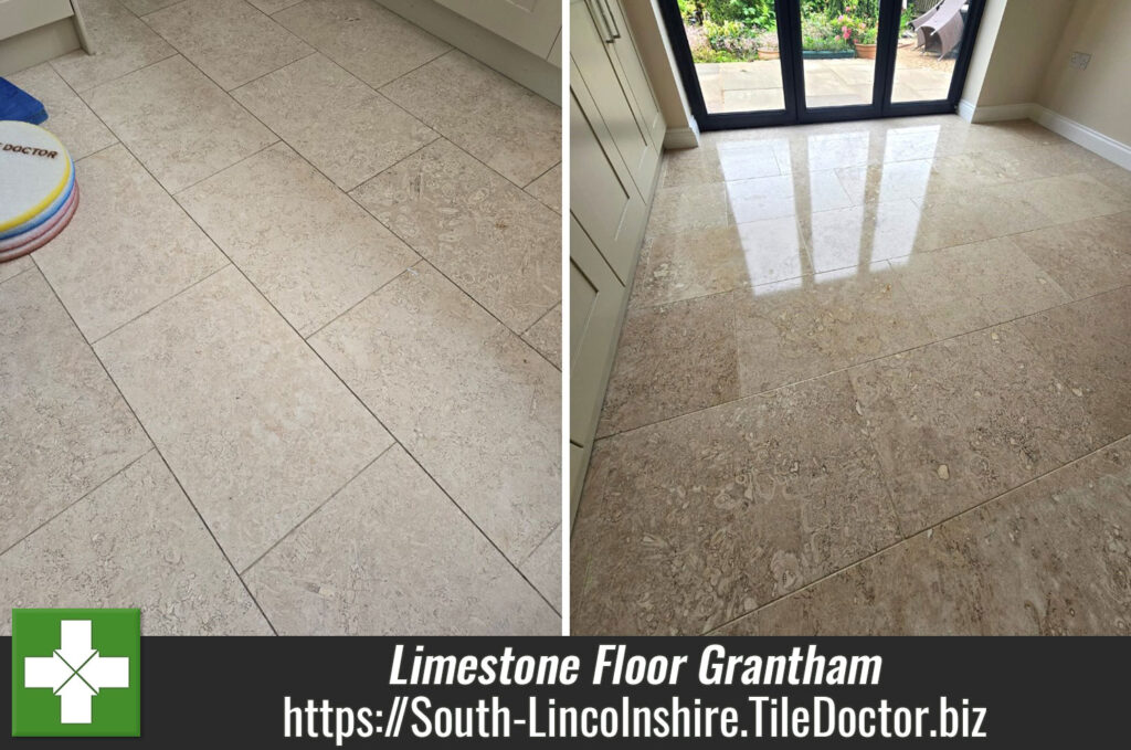 Limestone Floor Renovation Grantham